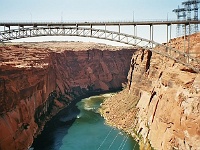 Glen Canyon Dam Bridge bei Page