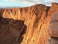 Canyonwand beim Horseshoe Bend
