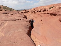 Lower Antelope Canyon - Der Eingang