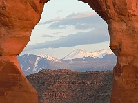 Sonnenuntergang am Delicate Arch