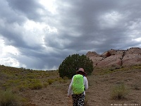 Gewitter im GSENM bei Escalante