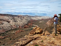 Halls Creek Overlook - Waterpocket Fold