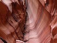 Canyonwand im Red Slot