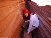 Red Breaks - erste Kletterpassagen