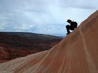 Sandsteinrutsche
