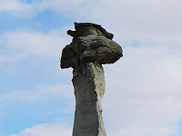 eine Giraffe